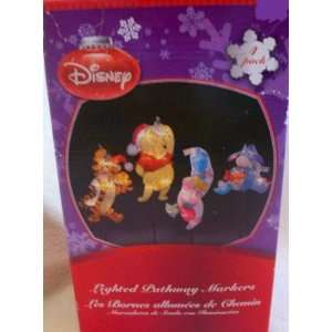  Disney Winnie the Pooh, Lightened Pathway Markers 4 Pack 