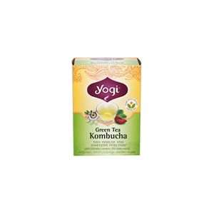 Green Tea Kombucha Tea 16 Tea Bags  Grocery & Gourmet Food