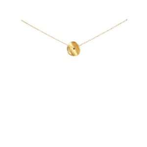  Dogeared Wavy Karma Gold Dipped Necklace Jewelry