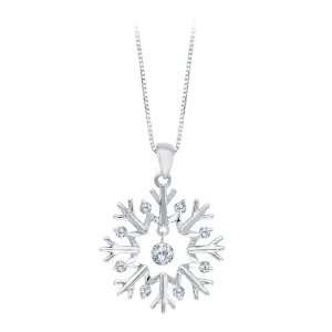   ct. Diamond Snow Flake Pendant with Chain: Katarina: Jewelry