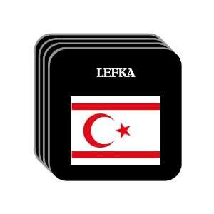  Northern Cyprus   LEFKA Set of 4 Mini Mousepad Coasters 