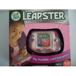    Leap Frog Leapster System Handheld Learning Pink Toys & Games