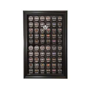  Toronto Maple Leafs 60 Hockey Puck Display Case, Cabinet 
