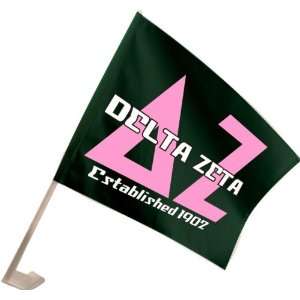  Delta Zeta Car Flag 