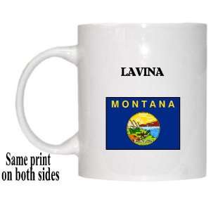  US State Flag   LAVINA, Montana (MT) Mug 