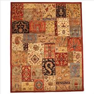 Hand Tufted Wool Lasi Red Oriental Rug Size: 89 x 119 