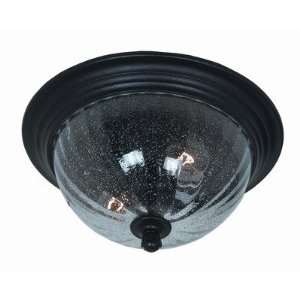  Anapolis One Light Outdoor Flush Mount in Oil Bronze: Home 