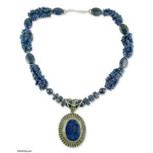  Lapis lazuli pendant necklace, Blue Riches Jewelry