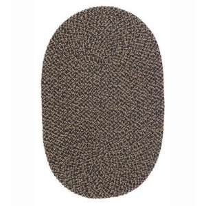   : Colonial Mills CX15 Softex Lapis Blue Check Oval Braided Rug: Baby