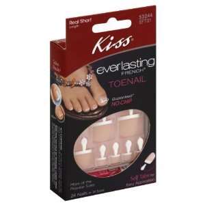  Kiss Everlasting French Toe Limitless (Pack of 2) Beauty