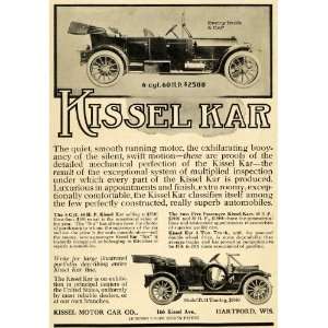  1911 Ad Kissel Motor Car Co. Model D. 11 Touring Kar 