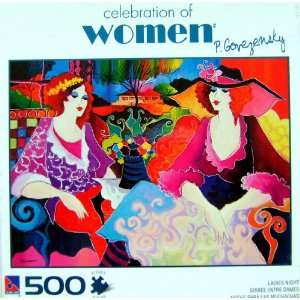  Celebration of Women LADIES NIGHT 500 Piece Puzzle by P 