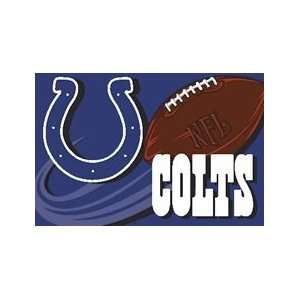  Northwest Indianapolis Colts Tufted Rug: Sports & Outdoors