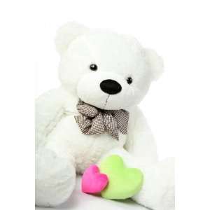  Coco Cuddles Huggable Plush White Teddy Bear 46in Toys 