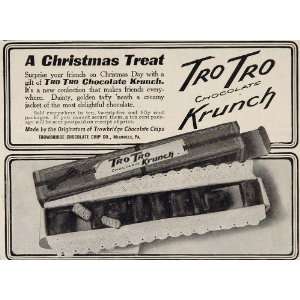  1907 Ad Tro Tro Chocolate Krunch Candy Meadville Penn 