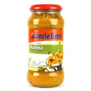 Uncle Bens Korma Sauce 490g:  Grocery & Gourmet Food