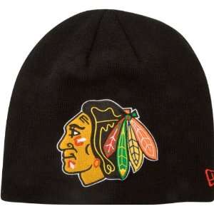  Chicago Blackhawks New Era Big One Toque Knit Hat Sports 