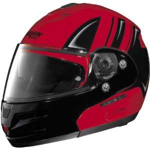 Nolan Motorrad N103 N Com Sports Bike Motorcycle Helmet   Red/Black 