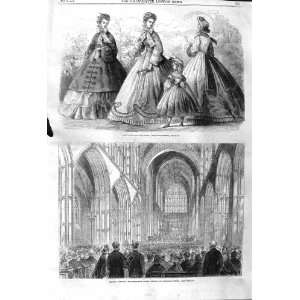    1862 FASHION CHORAL FESTIVAL SHERBORNE ABBEY CHURCH