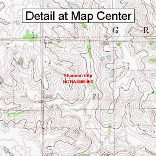   Map   Shannon City, Iowa (Folded/Waterproof)