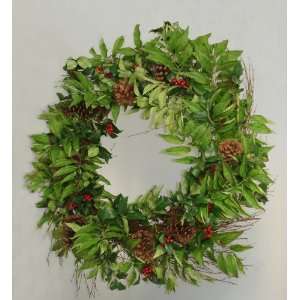  33 Holly Berry, Sorbus & Pine Cone Artificial Christmas 