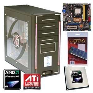  Asus M3A78 EM AMD Phenom X4 9750 Barebone Kit: Computers 