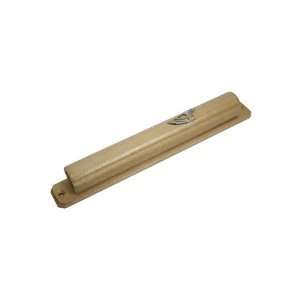  12 Centimeter Wood Mezuzah with Rounded Back and Shin 