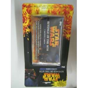  Star Wars: Revenge of the Sith Movie Cards   2 pack   7 cards per 