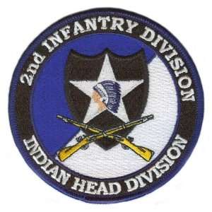  2nd Infantry Division Patch with Rifles 