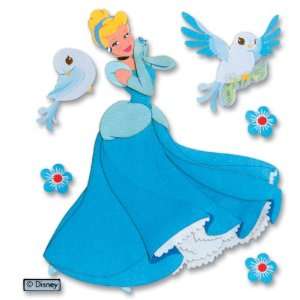  Disney Dimensional Princess Stickers   Cinderella With 