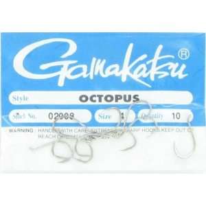  SPRO/Gamakatsu Octopus Hook Nickle Size 4 10per pk #2008 