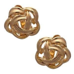  Colette Gold Plated Clip On Earrings Jewelry