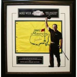  Masters Win L/E of 281   Autographed Pin Flags