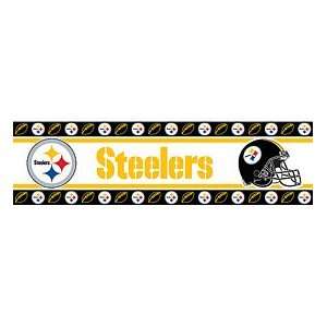  Pittsburgh Steelers Wallpaper Border: Sports & Outdoors
