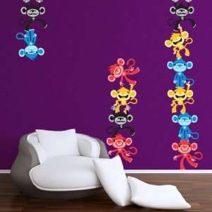  Silly Monkey See, Silly Monkey Do Wall Stickers Baby
