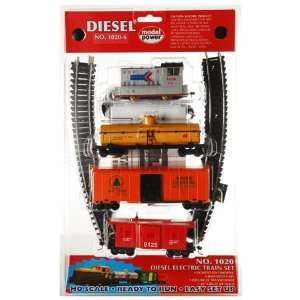    Model Power HO Diesel Train Set, Amtrak MDP10206 Toys & Games