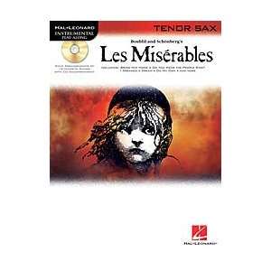    Les Misérables Tenor Sax Play Along Pack Musical Instruments