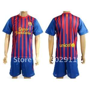 2011/2012 custom football league jersey barcelona soccer jersey 