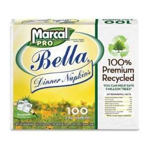  Marcal Bella Two Ply Dinner Napkin (15700021) Office 