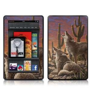  Howling Coyotes Design Protective Decal Skin Sticker   High 