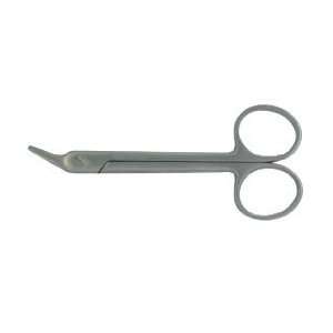 UNIVERSAL Wire Cutting Scissor, side angled, one serrated blade, 4 3/4 