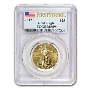   oz Gold American Eagle MS 69 PCGS (First Strike) Toys & Games