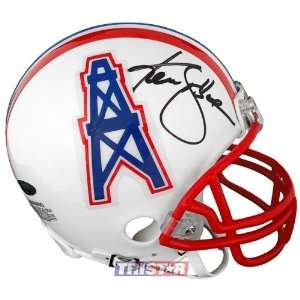  Ken Stabler Autographed/Hand Signed Houston Oilers Replica 