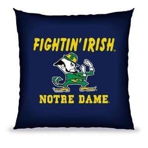 NCAA Notre Dame Fighting Irish Souvenir Team Throw Pillow   Delivery 2 