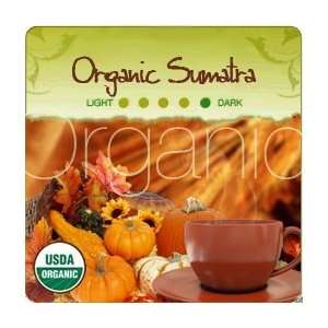 Organic Sumatra Black Satin Roast Coffee 5 Pound Bag