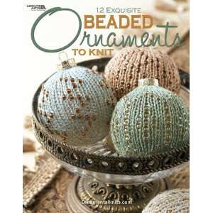  Leisure Arts Beaded Ornaments To Knit Arts, Crafts 