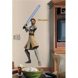  Star Wars Obi Wan Peel & Stick Giant Wall Stickers: Home 