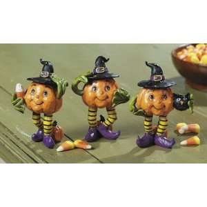  Pumpkin Men with Witch Hat   Party Decorations & Room 