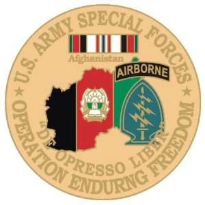  Special Forces Operation Enduring Freedom Pin Everything 