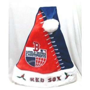   Red Sox 2007 World Series Champions Santa Hat
